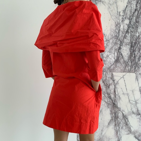 Isa Arfen Womens Cotton Off Shoulder Tie Detail - Picture 3 of 5